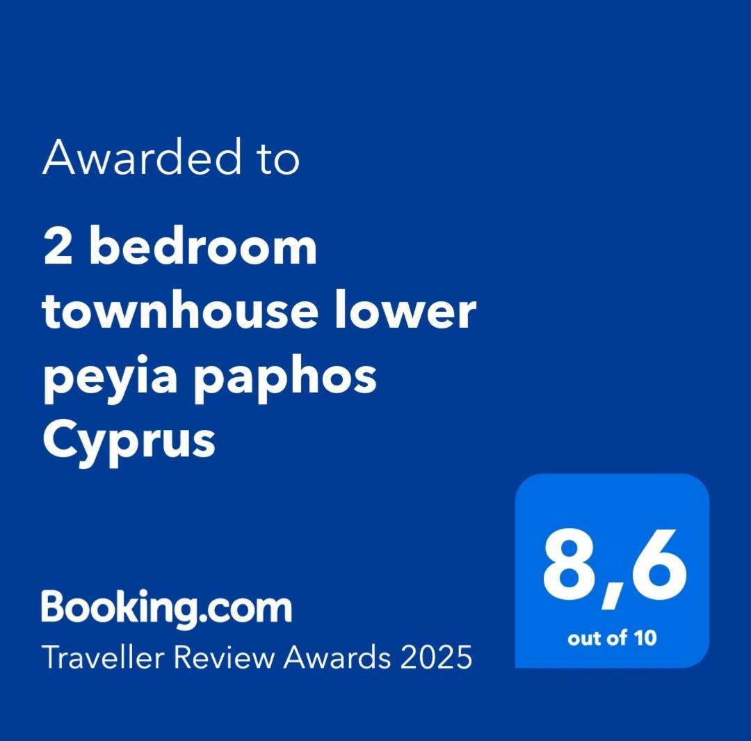 2 Bedroom Townhouse Lower Peyia Paphos Cyprus Luaran gambar